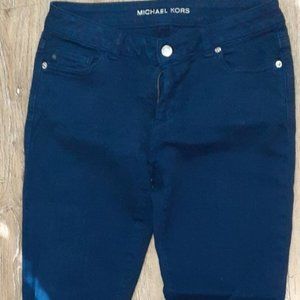 Michael Kors Low Rise Skinny Blue Jean